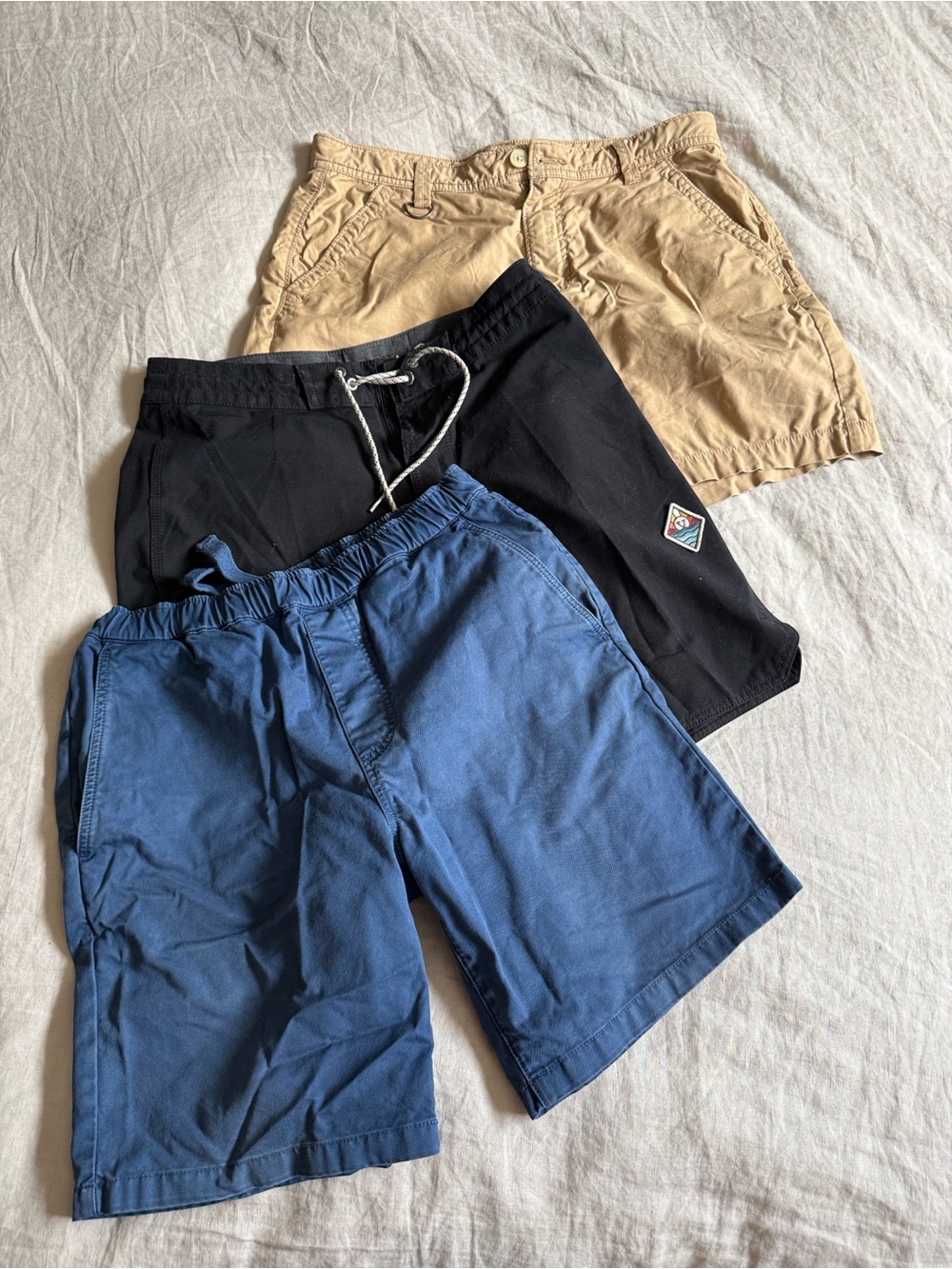 Men's Flat Front Short Pack Sz M : Outerknown / CPO PROVISIONS / VISSLA